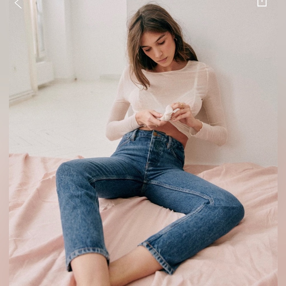 Sezane Brut Sexy Jeans Size 24